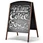custom chalkboard,a frame chalkboard sign,dry erase chalkboard